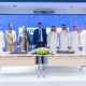 BIBF CEO Dr. Ahmed Al Shaikh and Financial Academy CEO Mr. Manaa Al Khamsan signing the strategic partnership agreement for insurance training in Saudi Arabia